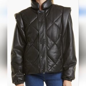 Pistola Callista Faux Leather Coat